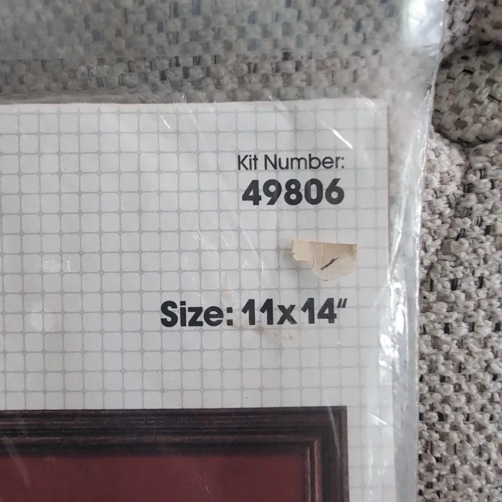 Bucilla Counted Cross-Stitch Kit Tiger 11x14 49806 Wildlife Animal NEW Sealed